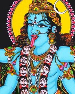 Hindu Goddess Maa Kali Wall Hanging Tapestry 30″x40″